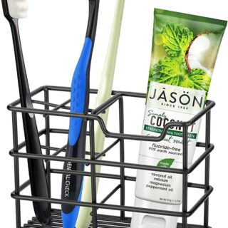 Bathroom Toothbrush Holder Toothpaste Holder