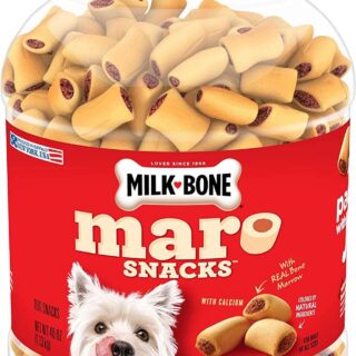 Milk-Bone MaroSnacks Dog Treats, Beef, 40 Ounce